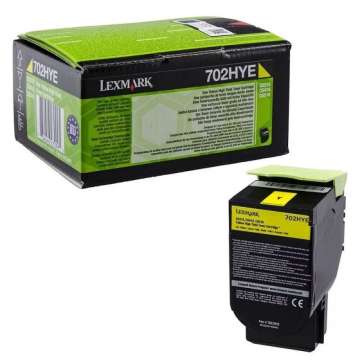 Lexmark 702H Yellow toner Lexmark 702H Yellow toner