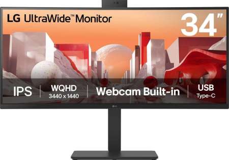 LG 34" 34BA85QE-B IPS LED Curved LG 34" 34BA85QE-B IPS LED Curved