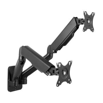 Logilink 17"-32" Dual Monitor Wall Mount Black