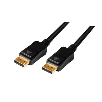 Logilink 4k DisplayPort connection cable 15m Black Logilink 4k DisplayPort connection cable 15m Black