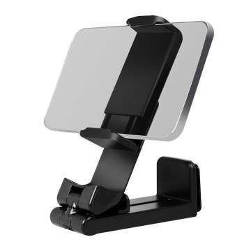 Logilink AA0169 Fold- & clampable smartphone holder Black