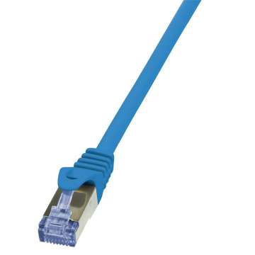 Logilink CAT6A S-FTP Patch Cable 1,5m Blue Logilink CAT6A S-FTP Patch Cable 1,5m Blue