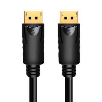 Logilink CD0101 DisplayPort cable 4K/60Hz 2m Black