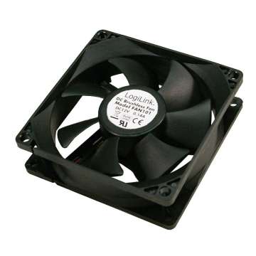 Logilink FAN101 8cm cooler Black Logilink FAN101 8cm cooler Black