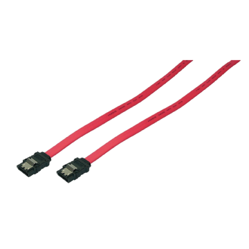 Logilink SATA Cable with Clip 90cm