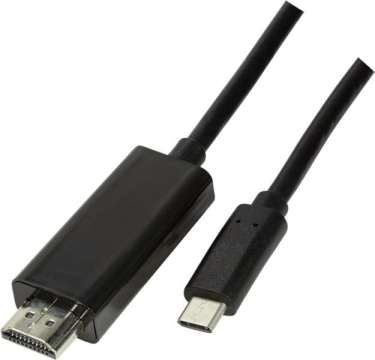 Logilink USB 3.2 Gen 1x1 USB-C to HDMI 2.0 1,8m Black