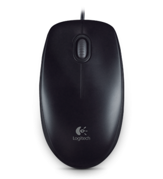 Logitech B100 Optical USB Mouse Black Logitech B100 Optical USB Mouse Black
