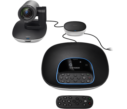 Logitech Group Konferencia Rendszer Black