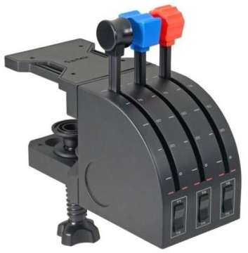 Logitech G Saitek Pro Flight Throttle Quadrant Gázkar Black