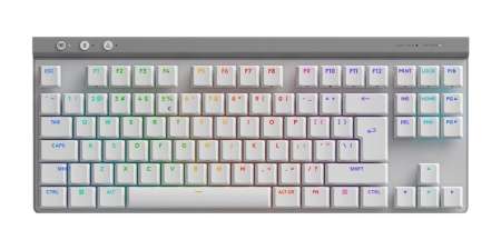 Logitech G515 LightSpeed TKL Wireless Gaming Keyboard White US