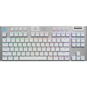 Logitech G915 X LIGHTSPEED TKL Wireless Mechanical Gaming RGB Keyboard White US Logitech G915 X LIGHTSPEED TKL Wireless Mechanical Gaming RGB Keyboard White US