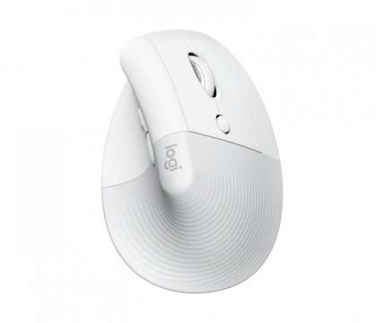 Logitech Lift Vertical Ergonomic Mouse Off-White