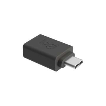 Logitech Logi USB-C to A Adaptor Black Logitech Logi USB-C to A Adaptor Black