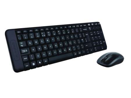 Logitech MK220 wireless billentyűzet + optikai egér Black HU Logitech MK220 wireless billentyűzet + optikai egér Black HU