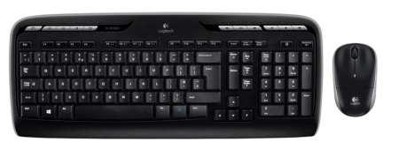 Logitech MK330 Wireless billentyűzet + optikai egér Black DE