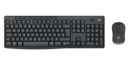 Logitech MK370 Wireless billentyűzet + optikai egér Black HU Logitech MK370 Wireless billentyűzet + optikai egér Black HU