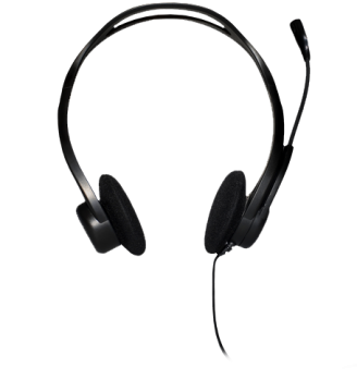 Logitech PC 960 Stereo Headset Black
