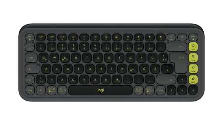 Logitech Pop Icon Wireless Keyboard Graphite/Green US