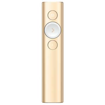 Logitech Spotlight Presentation Remote Digital Laser Gold