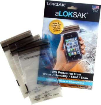 Loksak vízhatlan tasak 3db-os csomag (7,6x14cm)