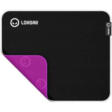 LORGAR Legacer 753 Gaming Egérpad Black/Purple