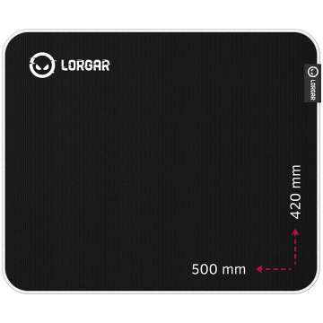 LORGAR Legacer 755 Gaming Egérpad Black LORGAR Legacer 755 Gaming Egérpad Black