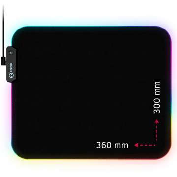 LORGAR Steller 913 Egérpad Black LORGAR Steller 913 Egérpad Black