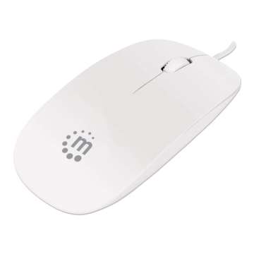 Manhattan Silhouette Mouse White Manhattan Silhouette Mouse White