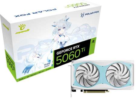 Manli GeForce RTX5060 Ti 16GB DDR7 Polar Fox OC