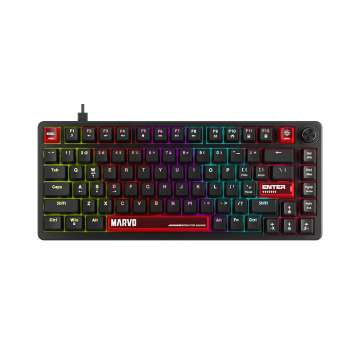 Marvo Arma 82 Mechanical Gaming Keyboard Black US Marvo Arma 82 Mechanical Gaming Keyboard Black US