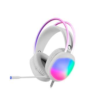 Marvo Lumi 40 Gaming RGB Headset White