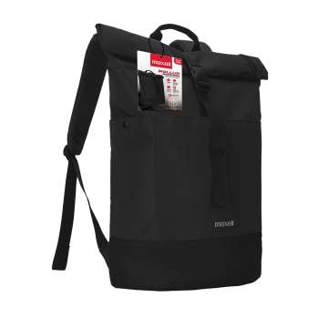 Maxell BX-350 Rollup Notebook Backpack 16" Black