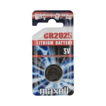 Maxell CR2025 Lítium Gombelem 1db/csomag Maxell CR2025 Lítium Gombelem 1db/csomag
