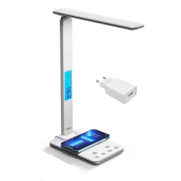 Media-Tech MT222 Desk Lamp with Charger White Media-Tech MT222 Desk Lamp with Charger White