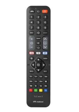 Meliconi TLC Evo 2 for LG TV Távirányító Black