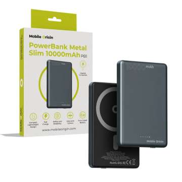 Mobile Origin 10000mAh PowerBank Metal Slim