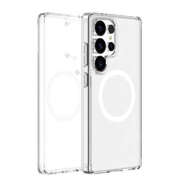 Mobile Origin Easy MagSafe case for Samsung Galaxy S25 Ultra Clear