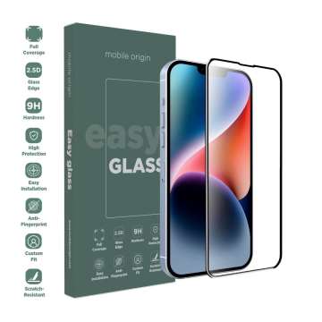 Mobile Origin EasyGlass Apple iPhone 14/ iPhone 13/ iPhone 13 Pro/ iPhone 16e
