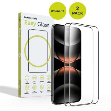 Mobile Origin EasyGlass for iPhone 17 2 pack