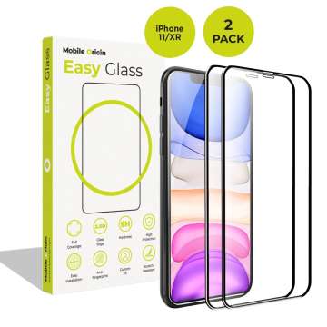 Mobile Origin EasyGlass Screen Protector for iPhone 11/XR 2 pack