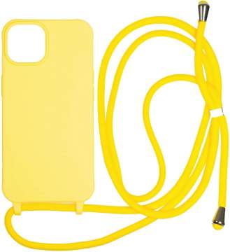 Mobile Origin Lanyard Case iPhone 14 Pro Yellow