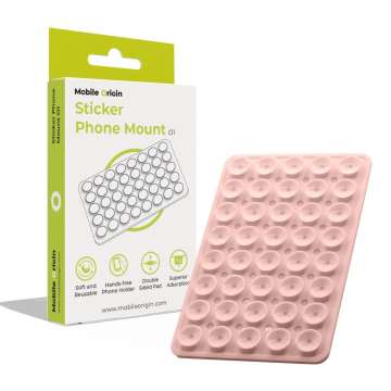 Mobile Origin Sticker Phone Mount O1 Light Pink