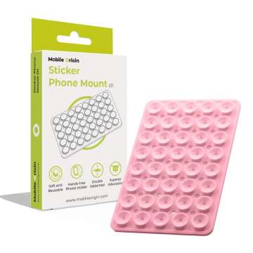 Mobile Origin Sticker Phone Mount O1 Pink Mobile Origin Sticker Phone Mount O1 Pink