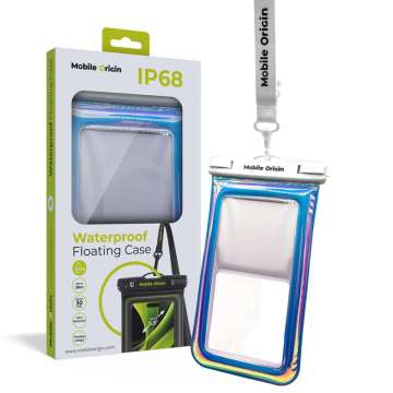 Mobile Origin Waterproof Floating Case 6,8" Glitter/White
