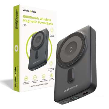 Mobile Origin Wireless Magnetic PowerBank 10000mAh PB9