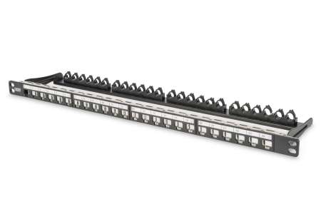 Digitus 48-port Patch Panel 1U Black Digitus 48-port Patch Panel 1U Black