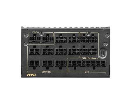 Msi 1600W 80+ Titanium MEG Ai1600T PCIE5 Msi 1600W 80+ Titanium MEG Ai1600T PCIE5