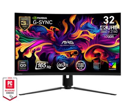 Msi 31,5" MAG 321CUP QD-OLED Curved Msi 31,5" MAG 321CUP QD-OLED Curved