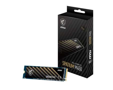 Msi 500GB M.2 2280 NVMe Spatium M450 Msi 500GB M.2 2280 NVMe Spatium M450