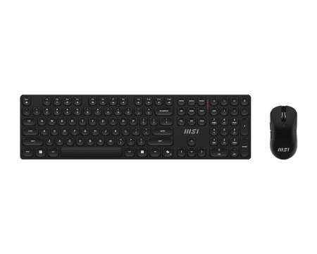 Msi FORGE K210 Wireless Keyboard Combo Black US
